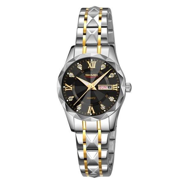 Жіночий годинник Skmei 9370TGDBK Gold-Black фото 1
