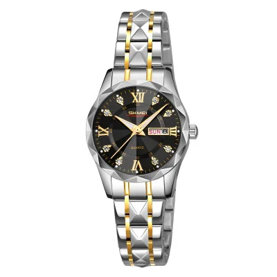 Женские часы Skmei 9370TGDBK Gold-Black