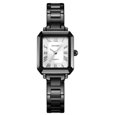 Жіночий годинник Skmei 2582BKSI Black-Silver