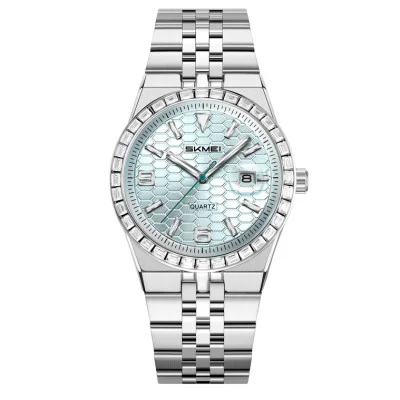 Мужские часы Skmei 2655SIBU Silver-Blue