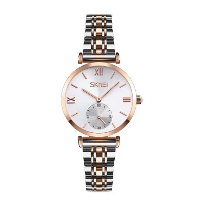 Жіночий годинник Skmei 9198TRGSI-S Rose Gold-Silver Lady