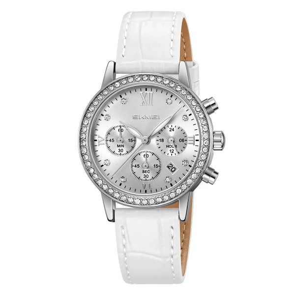 Женские часы Skmei 9384WT White фото 1