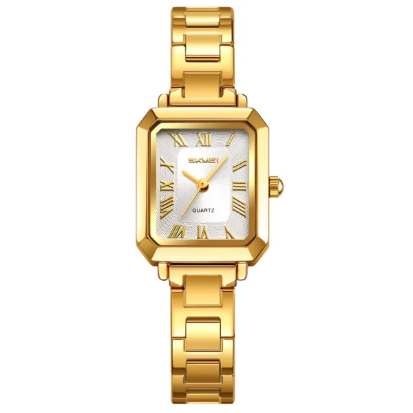Жіночий годинник Skmei 2582GDSI Gold-Silver фото 1