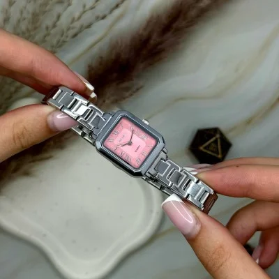 Женские часы Skmei 2582SIPK Silver-Pink