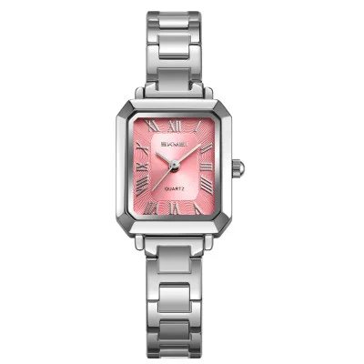 Жіночий годинник Skmei 2582SIPK Silver-Pink