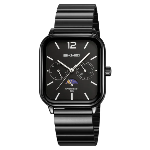 Чоловічий годинник Skmei 2509BKBK All Black фото 1