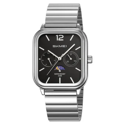 Мужские часы Skmei 2509SIBK Silver-Black