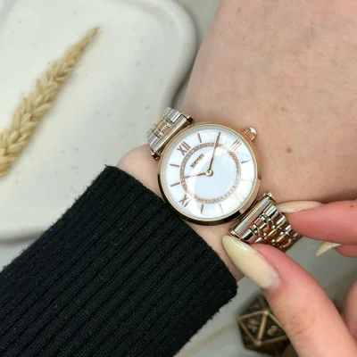 Жіночий годинник Skmei 9198TRGWTH-S Rose Gold-Silver-White Lady