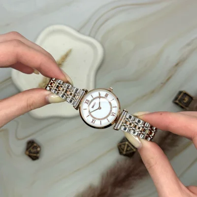 Жіночий годинник Skmei 9198TRGWTH-S Rose Gold-Silver-White Lady