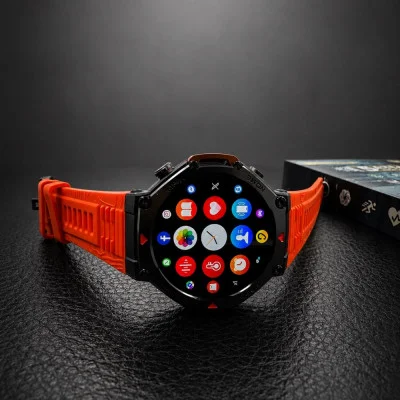 Умные смарт часы Modfit Navigator Al Red-Black