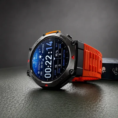 Умные смарт часы Modfit Navigator Al Red-Black
