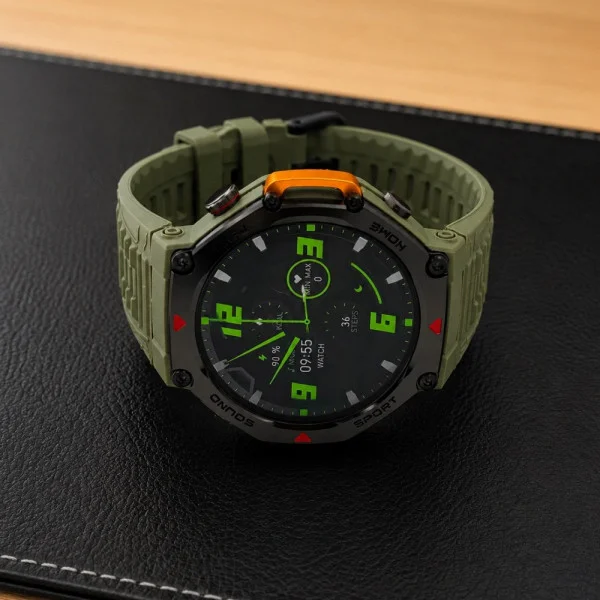 Умные смарт часы Modfit Navigator Al Green фото 9