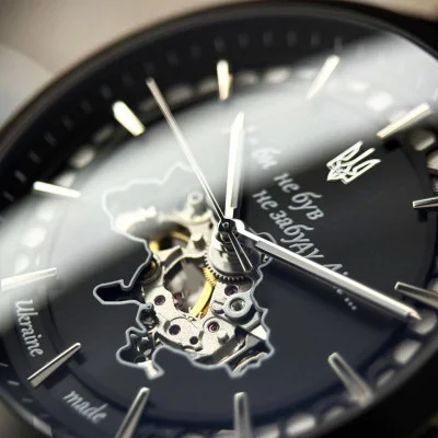 Чоловічий годинник Awarder 043-1 Де би не був All Black Steel Miyota