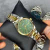 Чоловічий годинник Curren 8439L Silver-Gold-Green фото 3