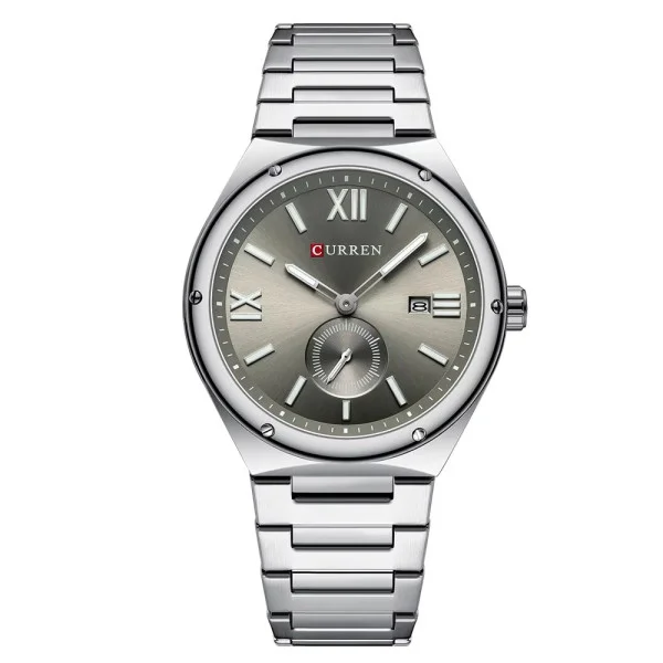 Мужские часы Curren 8471 Silver-Gray фото 1