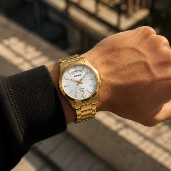 Чоловічий годинник Casio MTP-1381GD-7A фото 4