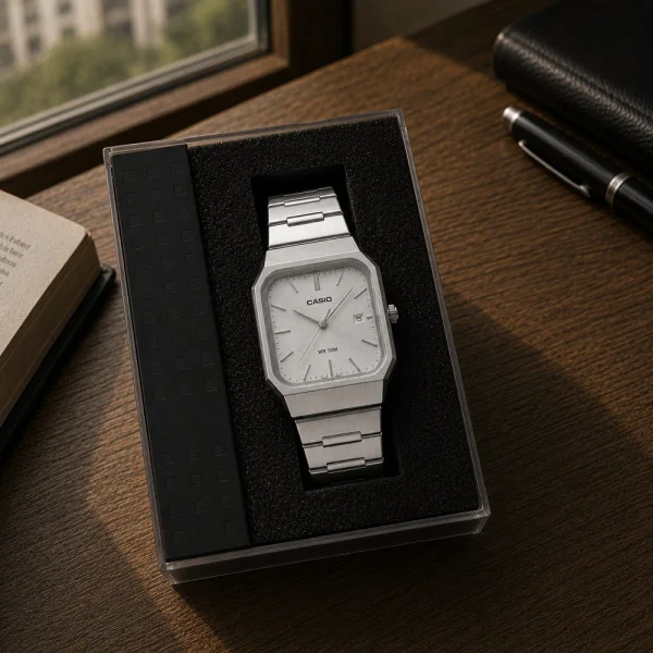 Чоловічий годинник Casio MTP-B185D-7A фото 4