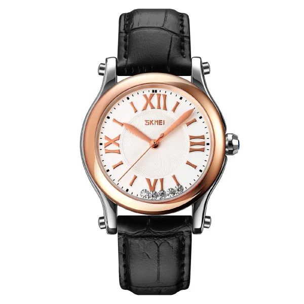 Жіночий годинник Skmei 9265BKSI Black-Silver фото 1