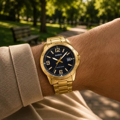 Чоловічий годинник Casio MTP-V004G-1B