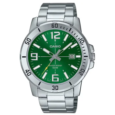 Чоловічий годинник Casio MTP-VD01D-3B