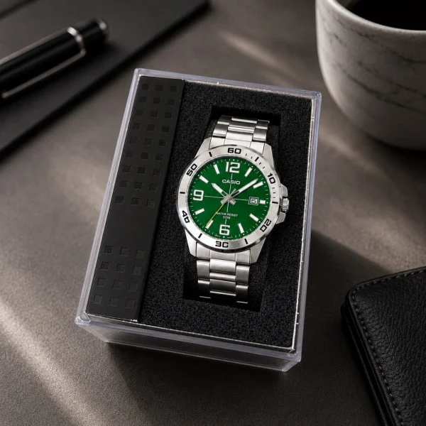 Мужские часы Casio MTP-VD01D-3B фото 4