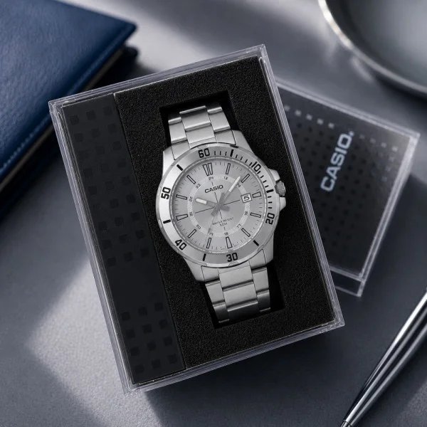 Чоловічий годинник Casio MTP-VD01D-7C фото 4