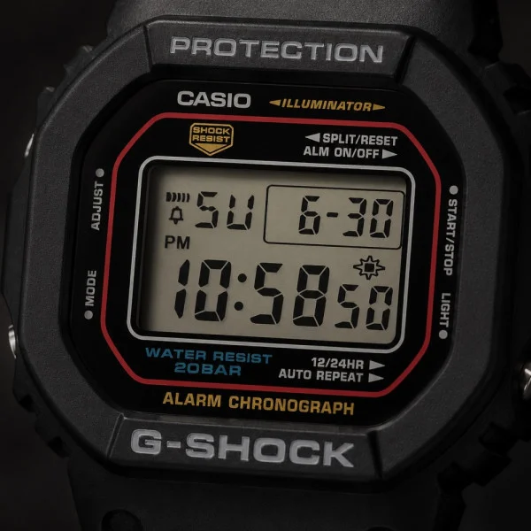 Мужские часы Casio G-SHOCK DW-5600RL-1 фото 6