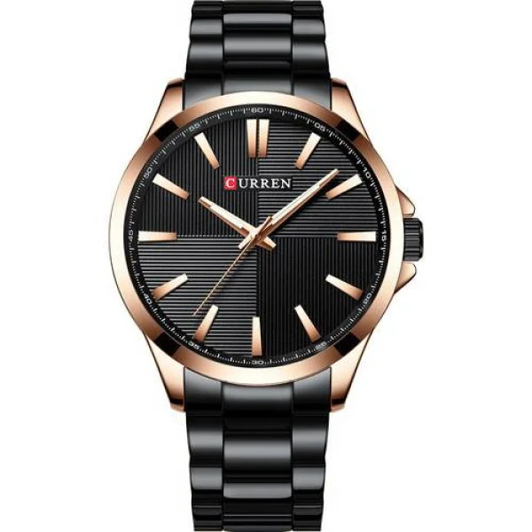 Чоловічий годинник Curren 8322 Cuprum-Black фото 1