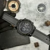Мужские часы Skmei 1864LBKBK Black-Black Leather фото 5