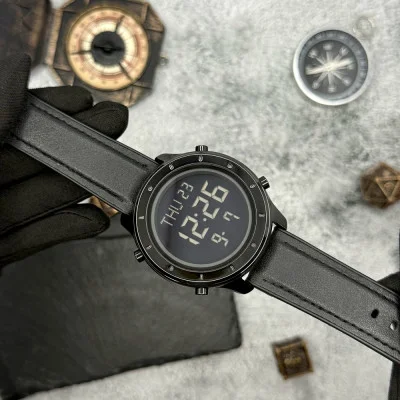 Чоловічий годинник Skmei 1864LBKBK Black-Black Leather