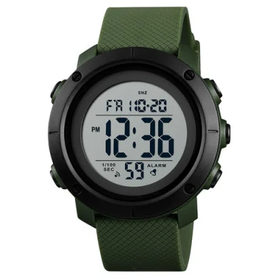 Чоловічий годинник Skmei 1426AGWT Army Green-White