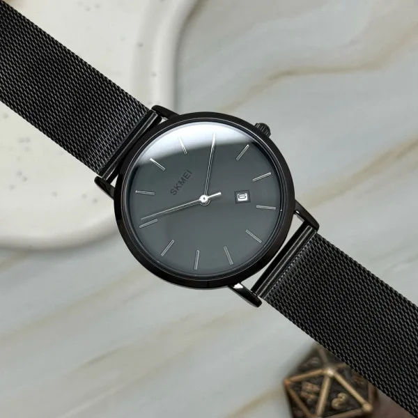 Жіночий годинник Skmei 1530BK Black фото 6