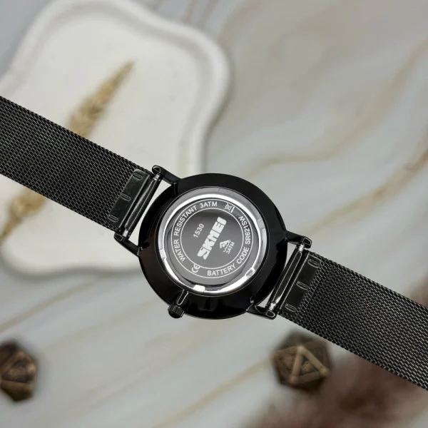 Жіночий годинник Skmei 1530BK Black фото 8