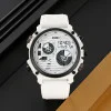 Чоловічий годинник Skmei 2202WT White SALE 2025 фото 5