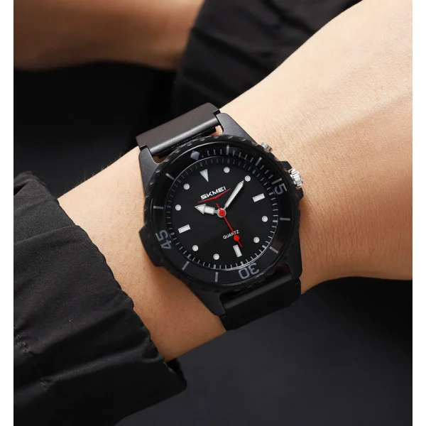Чоловічий годинник Skmei 2433BK Black фото 3