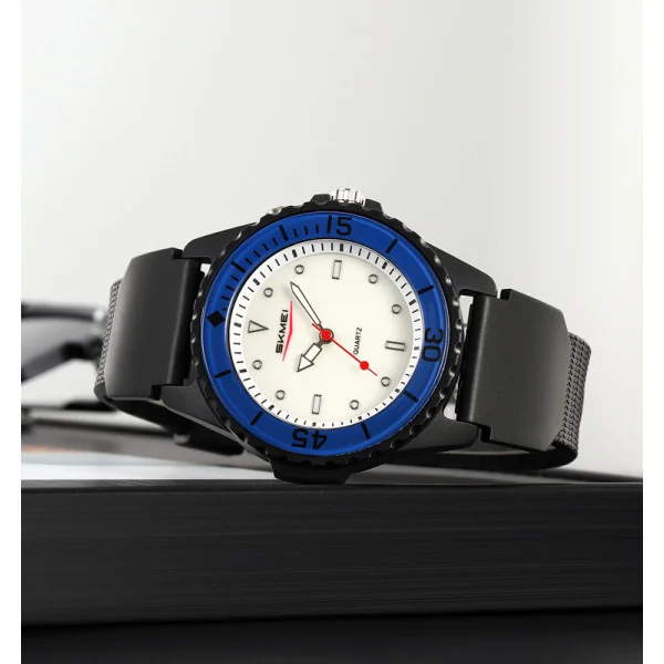 Чоловічий годинник Skmei 2433BKBU Black-Blue фото 3