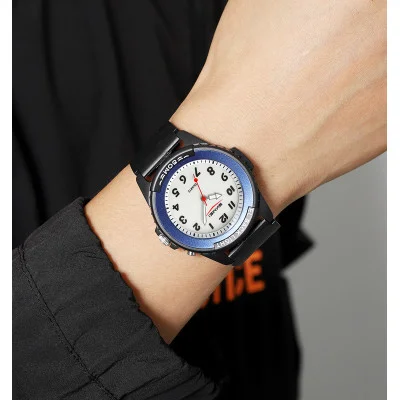 Чоловічий годинник Skmei 2433BKBU-AC Black-Blue Namber