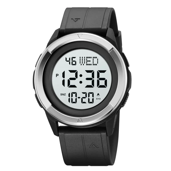 Мужские часы Skmei 2047BKWT Black-Silver фото 1
