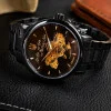 Чоловічий годинник Awarder 048 Не Забуду Дім Black-Gold Steel фото 6
