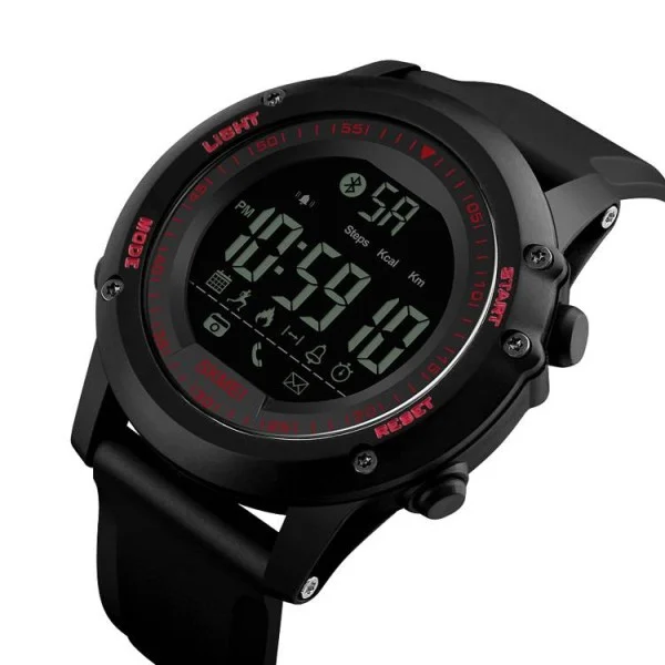 Мужские часы Skmei 1321RD Red Bluetooth фото 3