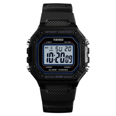 Чоловічий годинник Skmei 1496BKWT Black-White