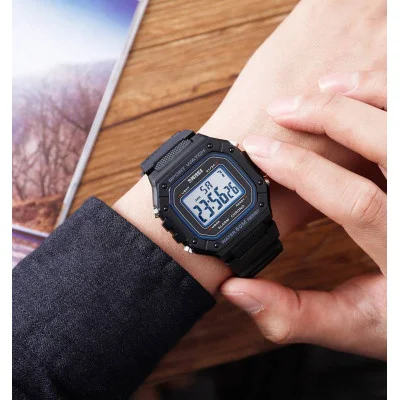 Чоловічий годинник Skmei 1496BKWT Black-White