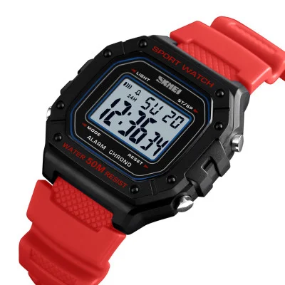 Чоловічий годинник Skmei 1496RD Red