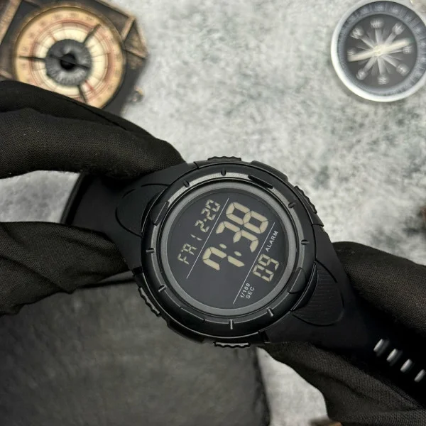 Чоловічий годинник Skmei 1535BKBK Black-Black фото 4