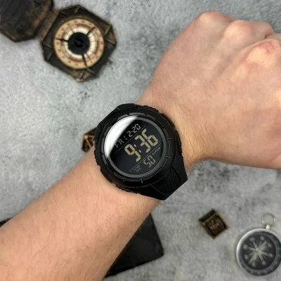 Чоловічий годинник Skmei 1535BKBK Black-Black