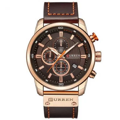 Чоловічий годинник Curren 8291 Cuprum-Brown