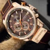 Чоловічий годинник Curren 8291 Cuprum-Brown фото 3