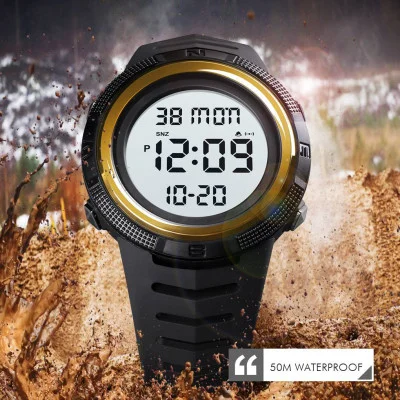 Чоловічий годинник Skmei 1632GDWT Gold-White