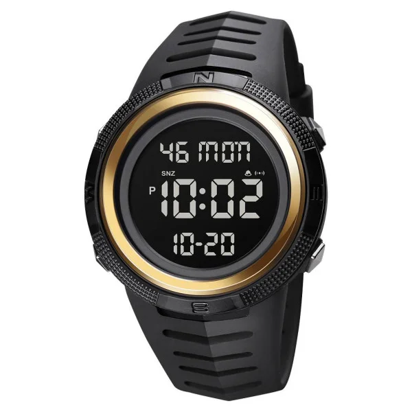 Чоловічий годинник Skmei 1632GDBK GoldBlack фото 1