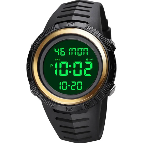 Чоловічий годинник Skmei 1632GDBK GoldBlack фото 4